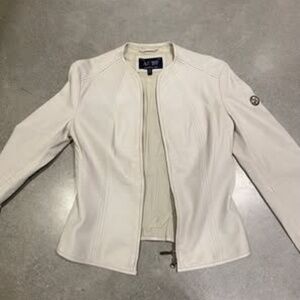 Armani Jeans Leather Jacket